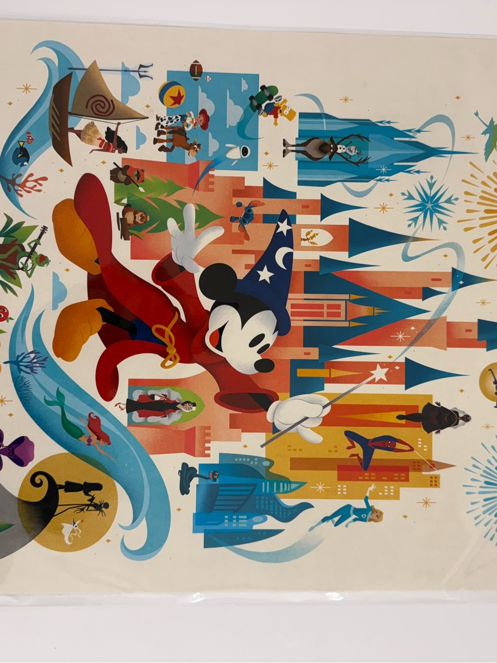 D23 Expo 2026 Sorcerer Mickey Commemorative poster - Picture 8 of 11